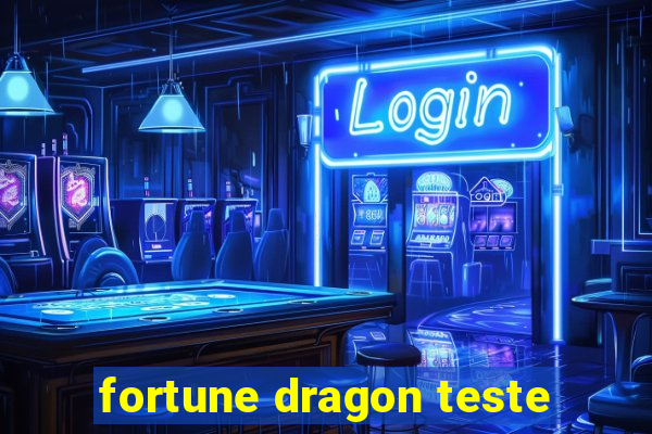 fortune dragon teste